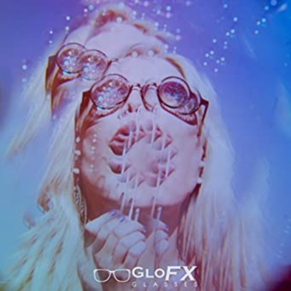 GloFX Ultimate Kaleidoscope Glasses - Rainbow EDM Rave Light Diffraction Festival Eyewear