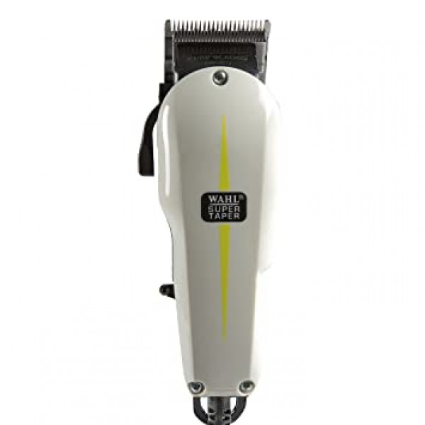 Wahl Professional Super Taper Hair Clipper #8400 – 풀 파워 바이브레이터 클리퍼 – V5000 전자기 모터 – 3개의 부착용 빗 포함