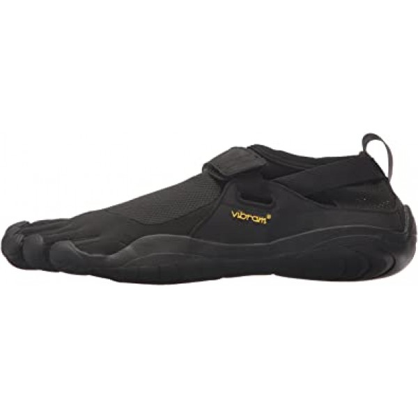 Vibram Five Fingers 남성용 KSO Trek Trail 하이킹 블랙 슈즈