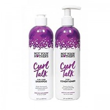 Not Your Mother's Curl Talk 샴푸 & 컨디셔너 세트, 각 12 Fl Oz