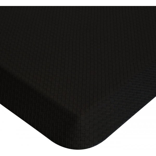 Sorbus Anti Fatigue Mat - 컴포트 스탠딩 매트 주방 깔개 - 주방 및 스탠딩 사무실 책상에 적합(24인치 x 18인치, 블랙)