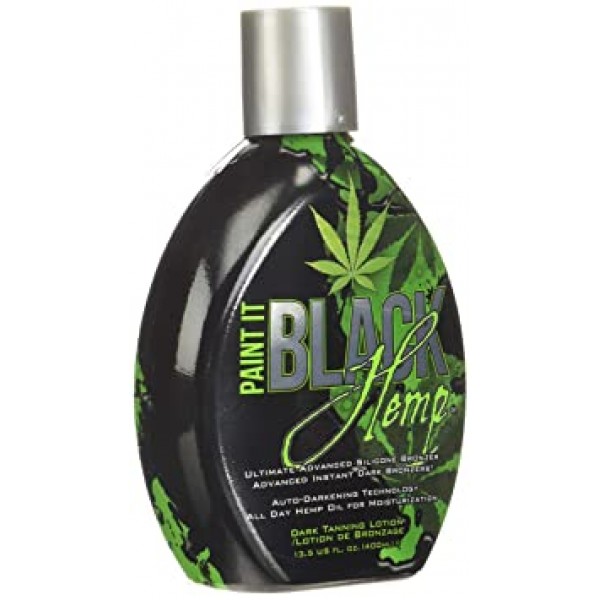 Millennium Tanning Products - Paint It Black Hemp Bronzer & 다크 태닝 로션 - 13.5온스