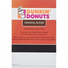 Keurig K Cup Brewers를 위한 Dunkin Donuts 오리지널 플레이버 커피 K-컵 (48개)