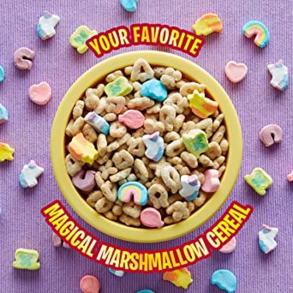 Lucky Charms, 유니콘이 포함된 마시멜로 시리얼, 글루텐 프리, 14.9oz