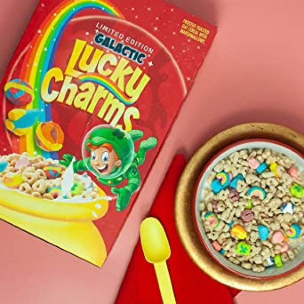 Lucky Charms, 유니콘이 포함된 마시멜로 시리얼, 글루텐 프리, 14.9oz