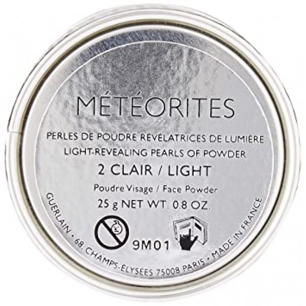 Guerlain Meteorite Light Revealing Pearls of Powder 2 Clair, 0.8 온스