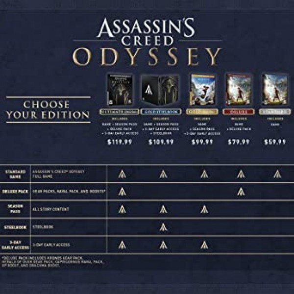 Assassin\'s Creed Odyssey - PlayStation 4 스탠다드 에디션