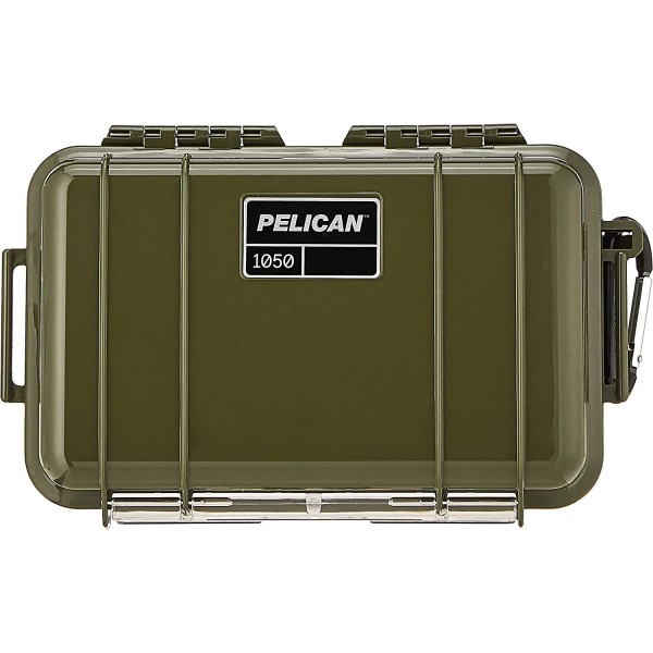 Pelican 1050 Micro Case - iPhone, GoPro, 카메라 등용(OD Green)