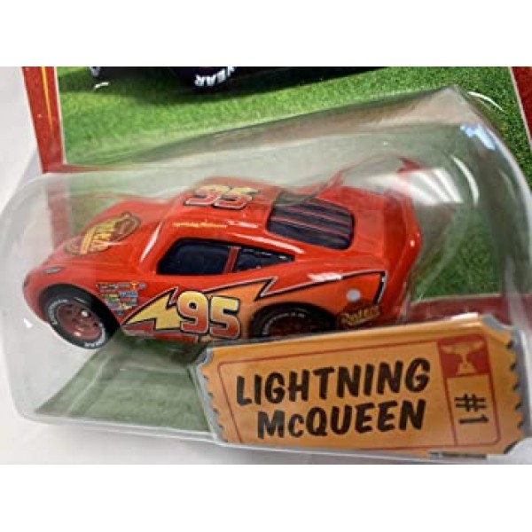 Mattel Lightning McQueen Supercharged Background Card Edition 1:55 Scale [장난감]