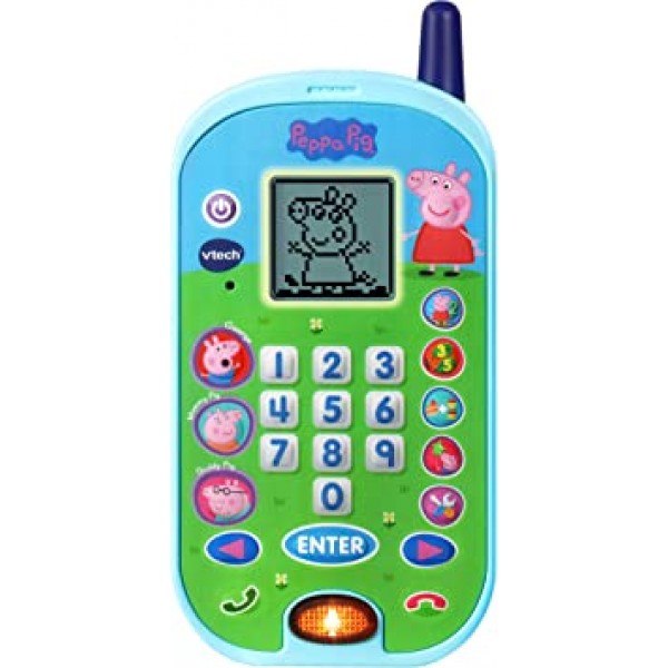 VTech Peppa Pig Let\'s Chat Let\'s Chat Learning Phone