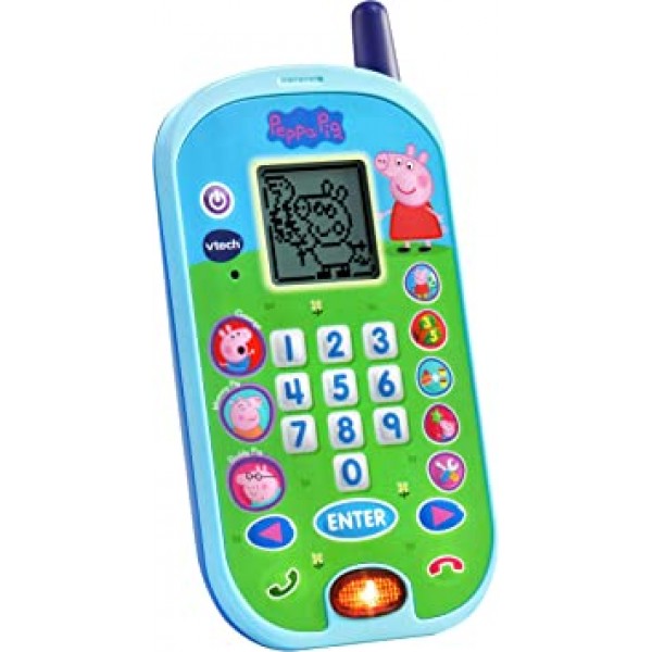 VTech Peppa Pig Let\'s Chat Let\'s Chat Learning Phone