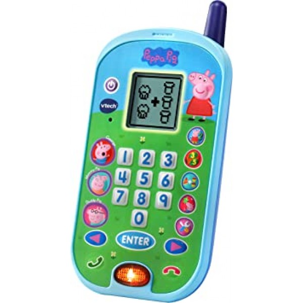 VTech Peppa Pig Let\'s Chat Let\'s Chat Learning Phone