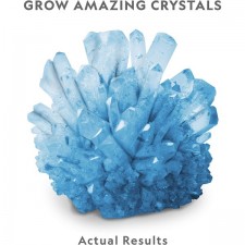 NATIONAL GEOGRAPHIC Blue Crystal Growing Lab - DIY 수정 생성 - 실제 방해석 수정 표본 포함