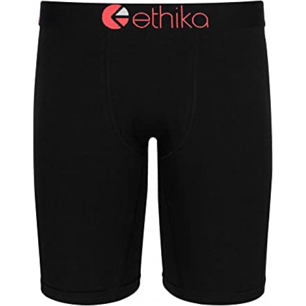 Ethika 남성용 스테이플 복서 브리프 | 블랙씰