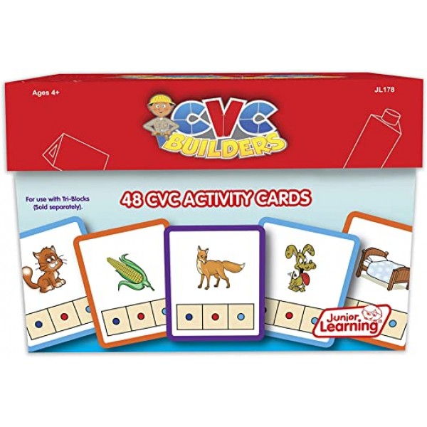 Junior Learning CVC Word Builders 활동 카드