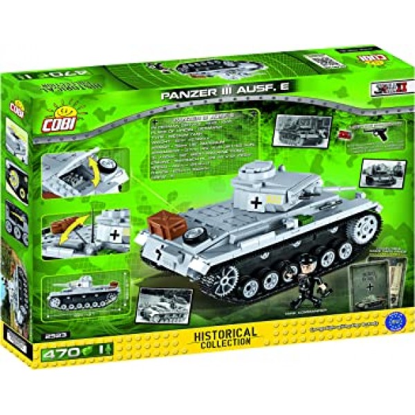 COBI - 소형 육군 PZKPFW III AUSF.E(475 PCS)