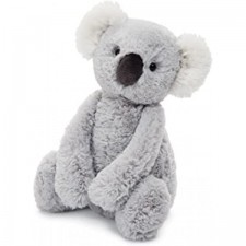 Jellycat Bashful 코알라 인형, 중형, 12인치