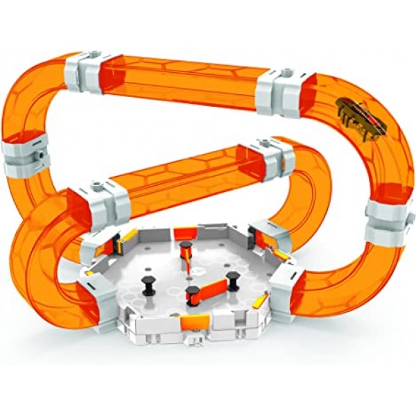 HEXBUG nano V2 Neon Infinity Loop - 배터리가 포함된 어린이용 전동 로봇 버그, 자율 제어 어린이용 장난감