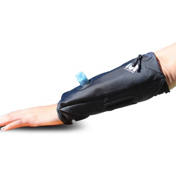 Wetsleeve Arm 물병 독특한 완벽한 수화 팩, 달리기, 걷기, 하이킹 등을 위한 핸즈프리 수분 공급. 병이나 불편한 러닝 벨트(대)를 들고 다니지 마십시오.