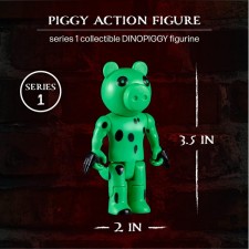 PIGGY 액션 피규어 - Dinopiggy 굴절식 조립식 액션 피규어 장난감, 시리즈 1 Piggy Collectible