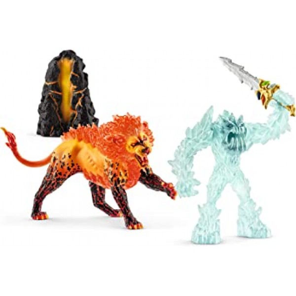 Schleich Eldrador, Eldrador Creatures 액션 피규어, 7-12세의 소년과 소녀를 위한 5피스 플레이 세트, Battle for the Super Weapon