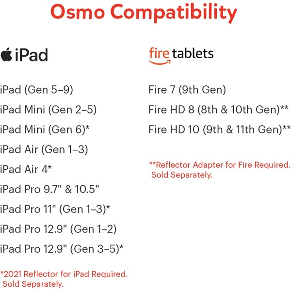 Osmo - Monster - 5-10세 - 실제 그림에 생명을 불어넣음 - iPad 또는 Fire 태블릿용 - STEM 장난감(오즈모 베이스 필요 - Amazon 독점)