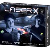 LASER X 2인용 레이저 게임 세트, 멀티, 2개의 암 리시버가 있는 2개의 레이저 장치 100' 범위