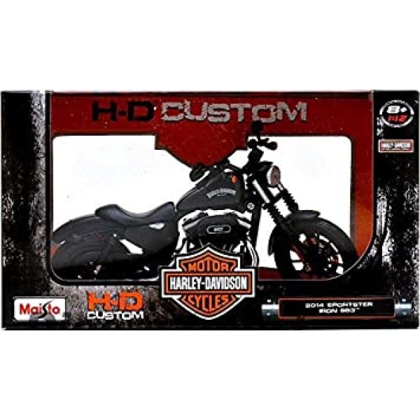 2014 Harley Davidson Sportster Iron 883 오토바이 모델 1/12 by Maisto 32326