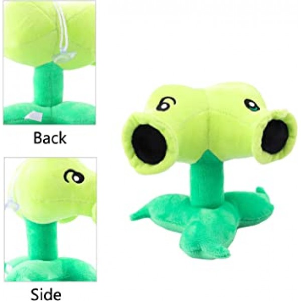 Maikerry 1 PC PVZ Gargantua Plants VS Zombies 봉 제 Toy 박제 Soft Doll Two-Headed Pea New