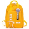 CANRAN School Backpack Teen Girls Bookbag for Laptop Book Bag 여행 배낭 Daypack for Men Women Boys Girls (Yellow)