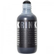 Krink K-60 검은색 페인트 마커 캔버스 금속 유리 페인트 Last Perman 알코올 기반의 생생하고 불투명한 그래피티 마커