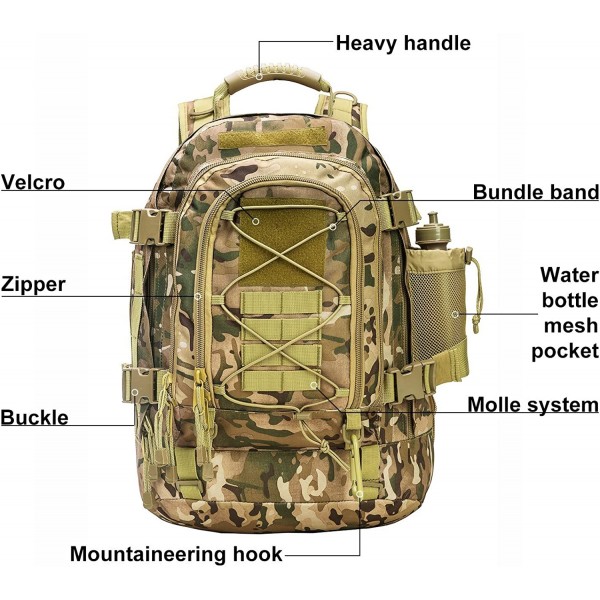 군용 전술 배낭,육군 몰리 돌격 배낭, ARMYCAMOUSA의 여행