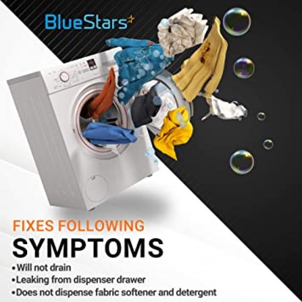 Blue Stars의 울트라 내구성 3891ER2003A 와셔 액체 세제 상자 어셈블리 교체 부품 – LG & Kenmore 와셔 - AP4436613 PS3522644 3890ER2003A AH3522644 3891ER2003B 대체