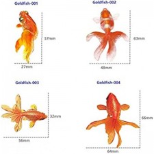 10 시트 3D 수지 잉어 물고기 그림 스티커 | 3D 효과와 금붕어 스티커 | 잉어 연못 투명 필름 | 레진아트 충전재(9매)
