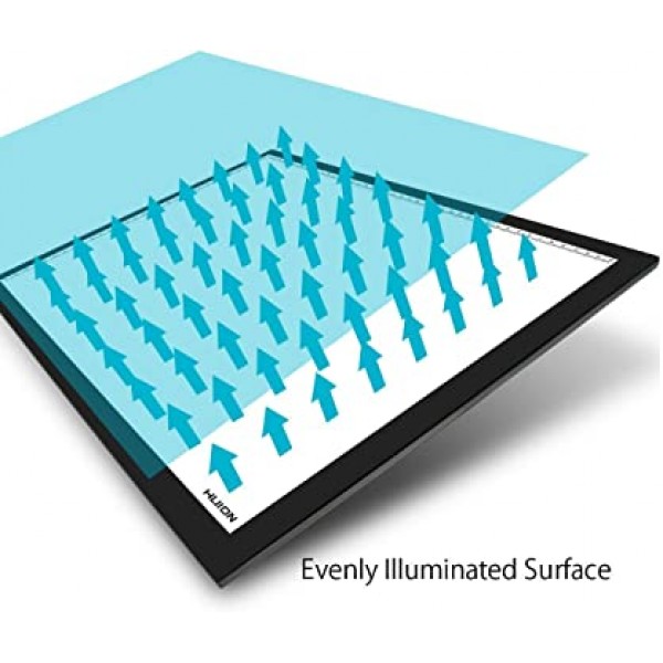 Huion A3 얇은 라이트 박스 Artcraft 트레이싱 애니메이션 드로잉 스케치 서예를위한 LED 라이트 패드 라이트 트레이서