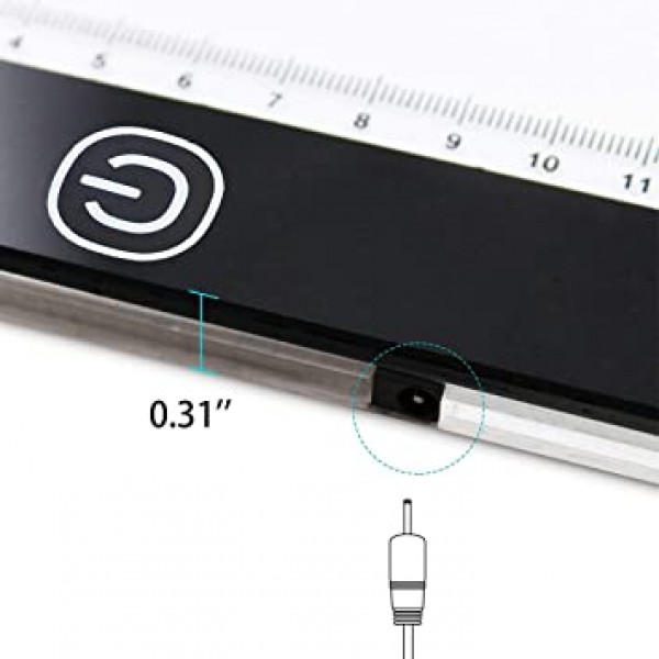 Huion A3 얇은 라이트 박스 Artcraft 트레이싱 애니메이션 드로잉 스케치 서예를위한 LED 라이트 패드 라이트 트레이서