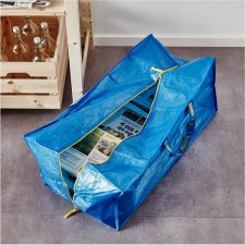 Ikea 화물 보관 가방 - 블루 - SET OF 3