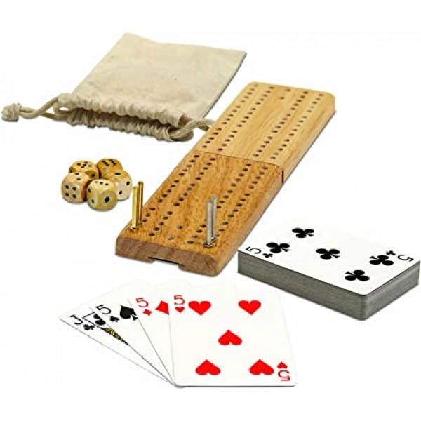 WE Games Cribbage 및 기타 여행 게임 팩