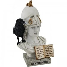Veronese Design The Raven Nevermore On Pallas Athena 흉상 동상