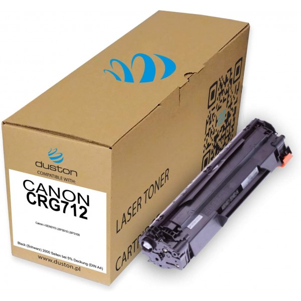 CRG712, 1870B002AA 더스톤 재생 블랙 토너 Canon LBP3100 LBP3010 LBP3018 LBP3050 호환