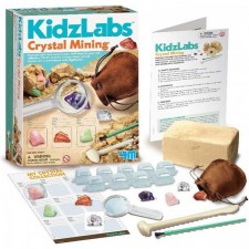 Dam 4M 5603252 조립 및 모델링 액세서리 Kidzlabs Crystal Mine Kit