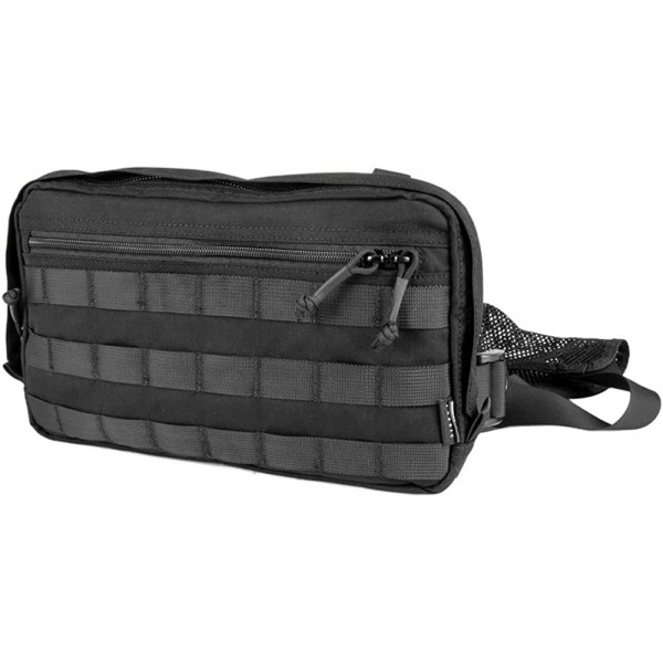 Emersongear Molle Pouch Tactical Combat Chest Rig Recon Kit Bag Multi-Purpose Concealed Carry Pouch Black