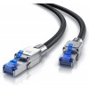 Primewire – 10m CAT 8 이더넷 케이블 – 8.1 표준 클래스 1 – Cat8 기가비트 LAN 네트워크 케이블 RJ45 – 40Gbit s – S FTP PIMF 차폐 - 고속 패치 케이블 – UTP – 스위치 라우터 모뎀 10.0m 검정색