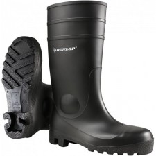 Dunlop Protective Footwear (DUO19) 남성용 Dunlop Protomastor Safety Boots, 4 UK Black 9 UK solid
