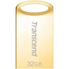 USB3.0 커넥터가 있는 Transcend JetFlash 710 32GB 플래시 드라이브 - 골드 32GB