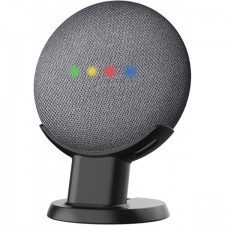 Google Home Mini 및 Nest Mini(2세대)용 SPORTLINK 데스크 마운트, 향상된 사운드 가시성 및 외관, 스마트 스피커 받침대, Home Mini용 테이블 스탠드(책상 홀더-블랙)