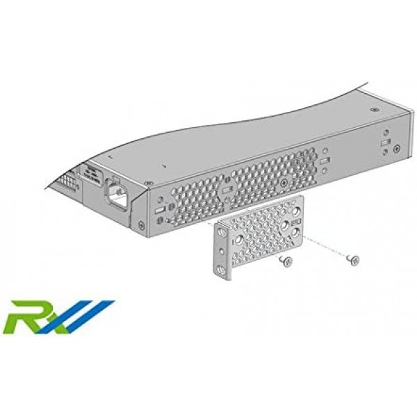 Catalyst 3850 시리즈 스위치용 Cisco 호환 랙 마운트 키트, C3850-RACK-KIT= 1팩