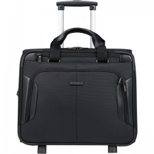 Samsonite XBR 롤링 토트 15.6인치 파일럿 케이스, 46cm, 27.5L, 블랙