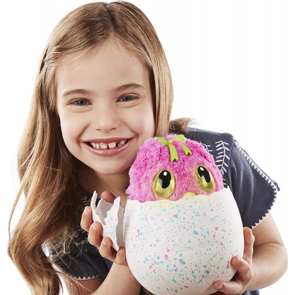 Hatchimals – 6044072 – 깜짝 대화형 부드러운 장난감 – 어린이용 게임 – Hatchibabies Cheetree – 영어 버전