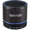 Betron KBS08 블루투스 스피커, 스마트폰 노트북 태블릿 Android 티타늄용 무선 및 휴대용 스피커